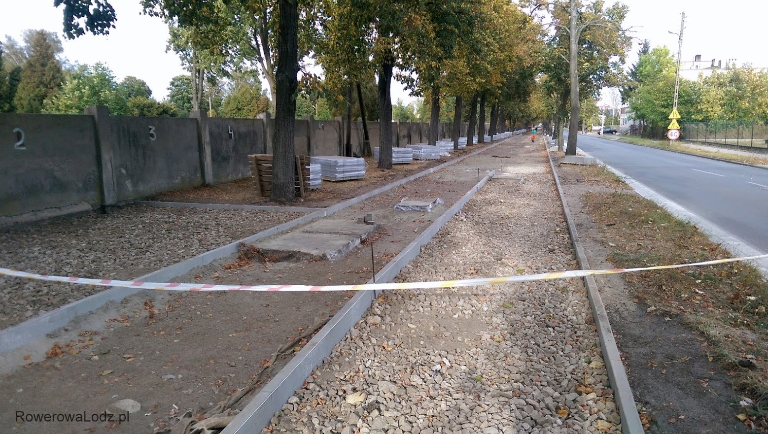 Tuż przed cmentarzem będzie ciąg pieszo-rowerowy, dalej już separowana DDR.