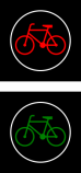 S-6 sygnalizator z sygnałami dla rowerzystów